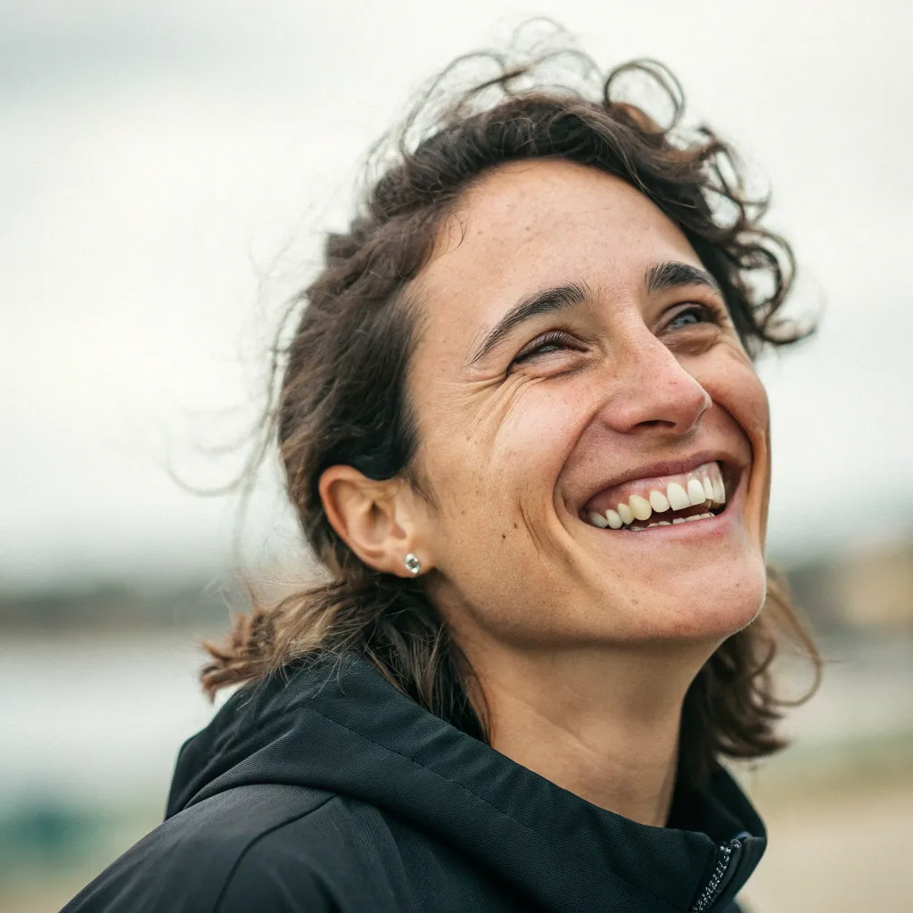 Image of a happy participant
