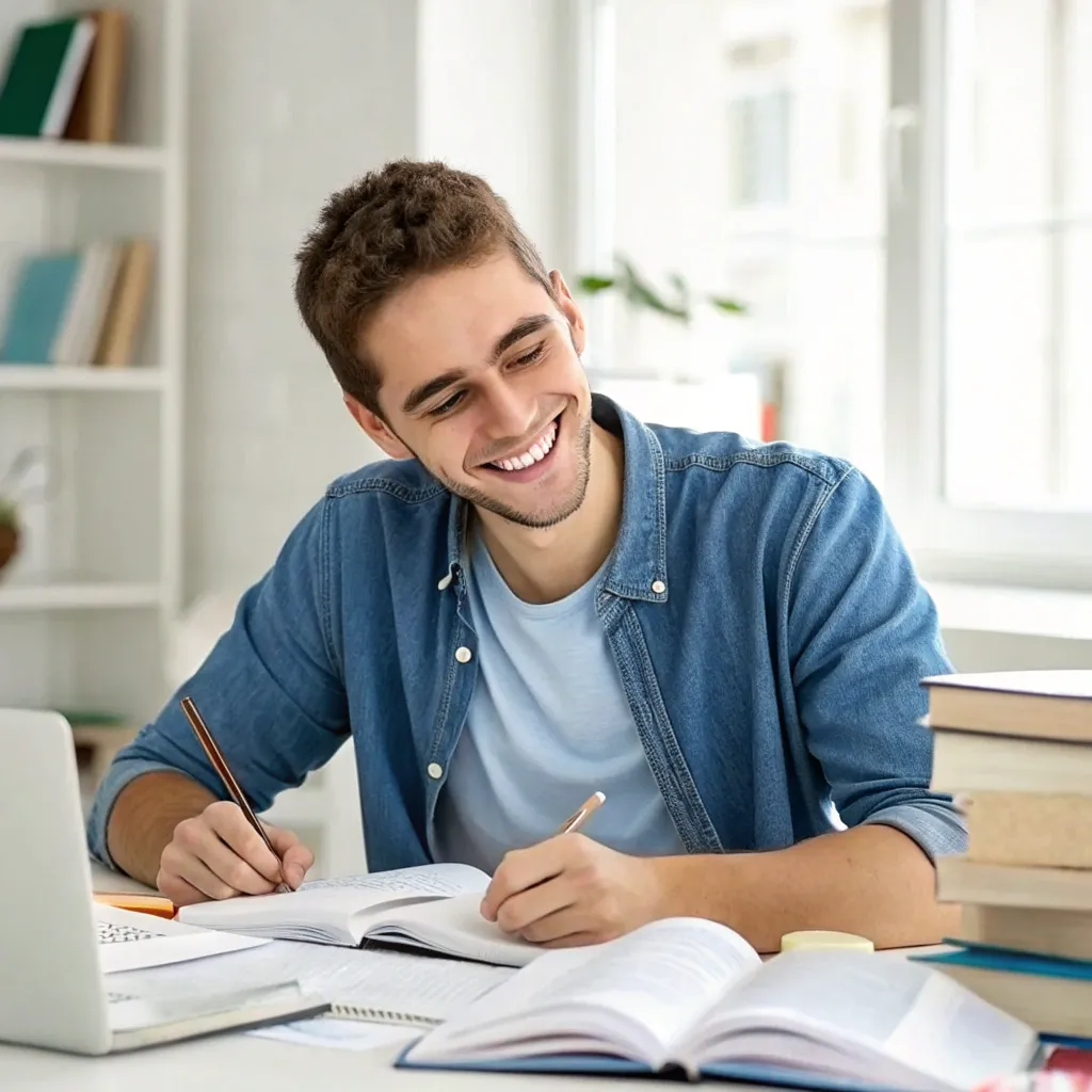 Image of a satisfied student